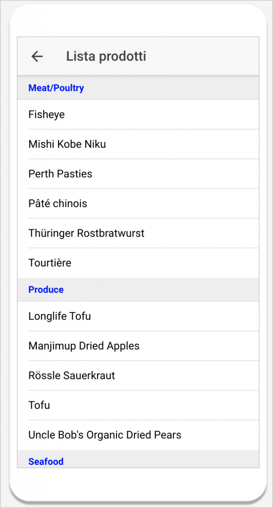 Creazione di liste di documenti Instant Developer datamap 04 Instant Developer