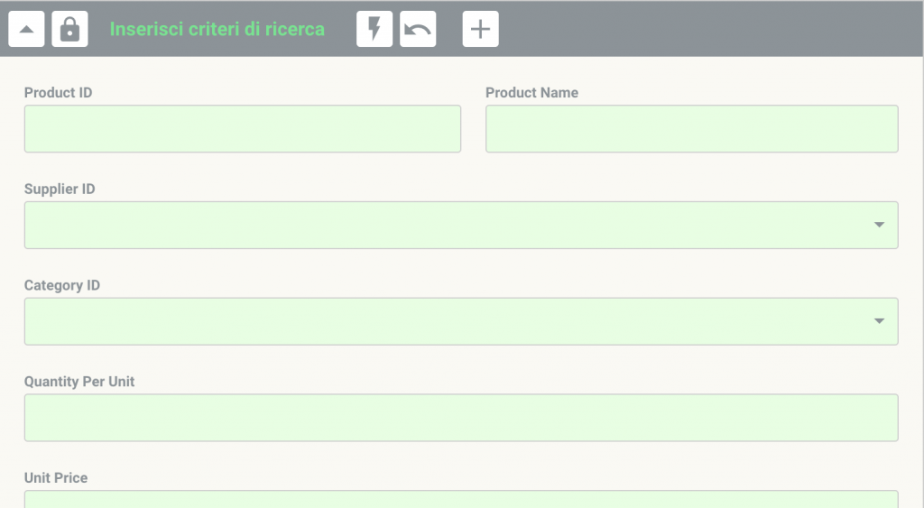 Anatomia di un pannello Instant Developer immagine 20 Instant Developer