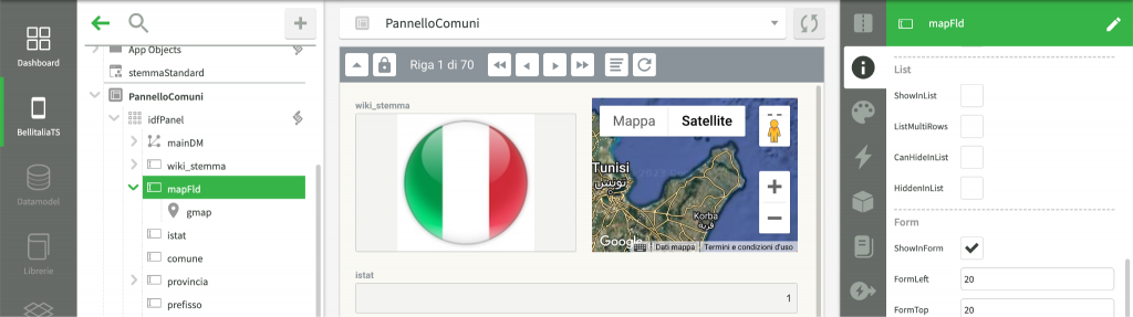 Anatomia di un pannello Instant Developer immagine 24 Instant Developer